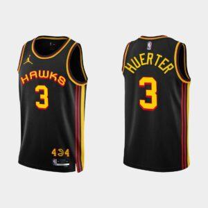 2022-23-Atlanta-Hawks-3-Kevin-Huerter-Statement-Black-Jersey-300x300