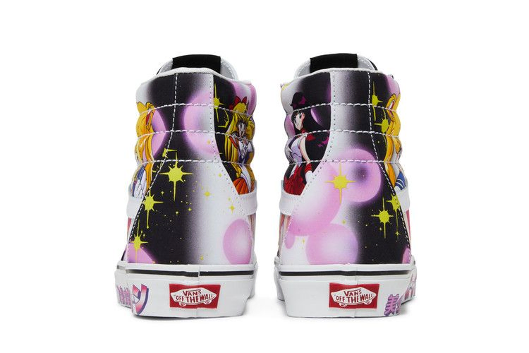 Кроссовки Sailor Moon x Vans Sk8-Hi 'Pretty Guardian - Black Pink'