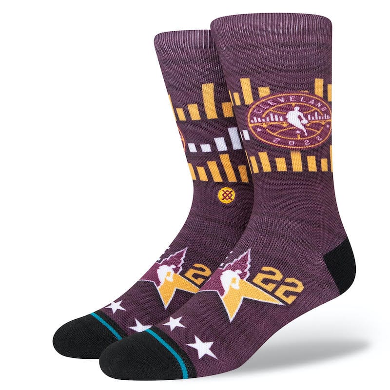 Спортивные носки Men’s Stance Maroon 2022 NBA All-Star Game Crew Socks