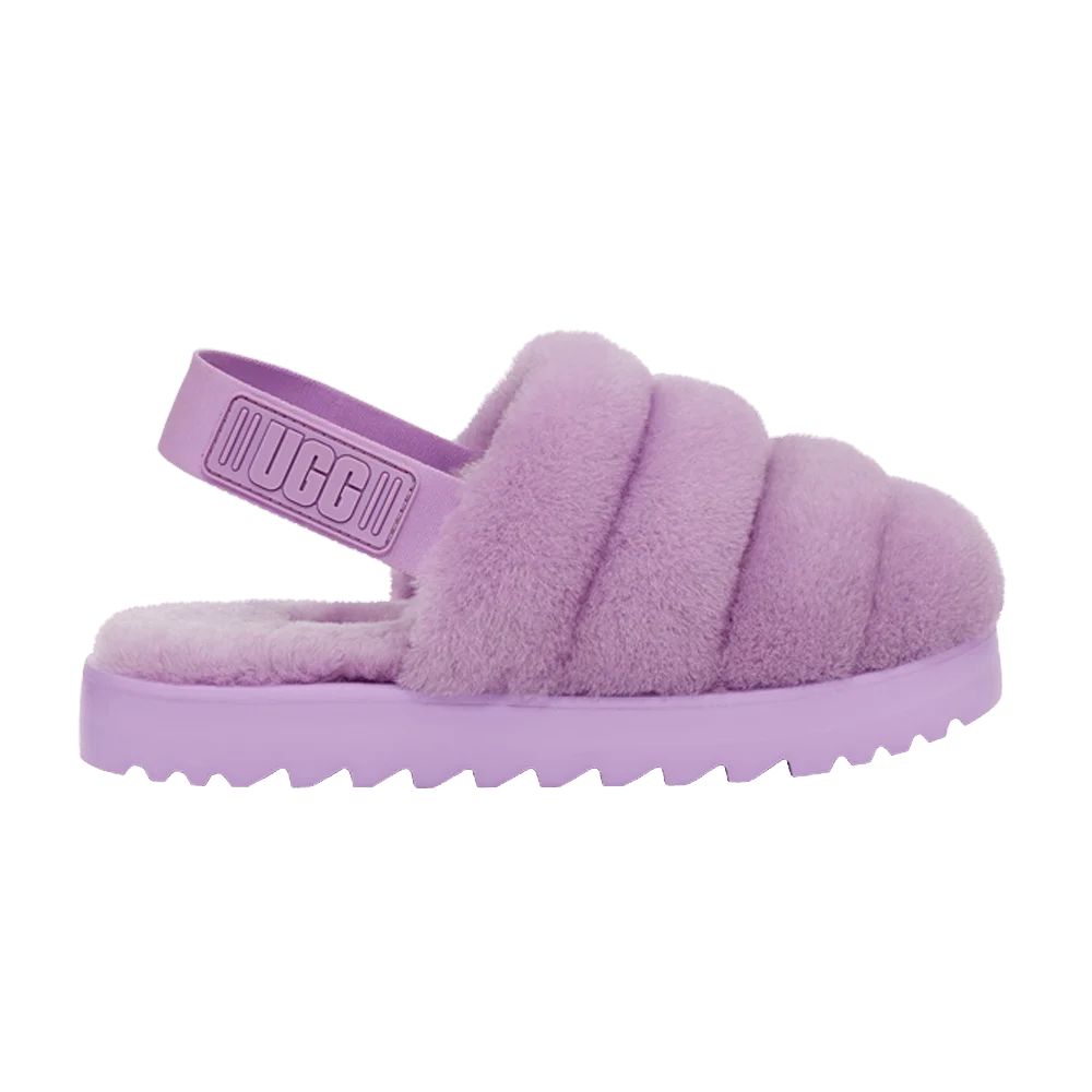 UGG-Wmns-Super-Fluff-Slipper-Lilac-Bloom
