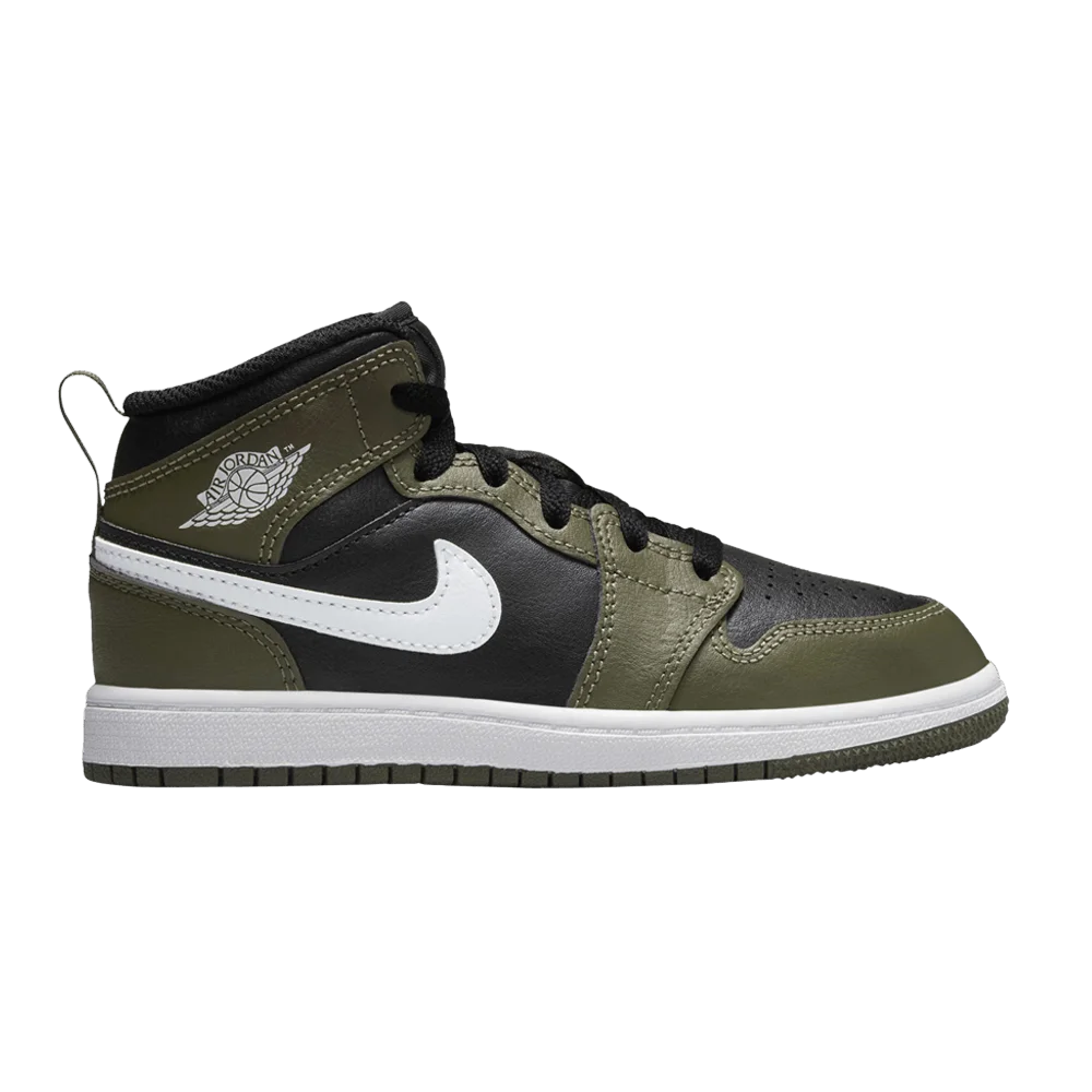 Кроссовки Air Jordan 1 Mid PS 'Medium Olive'