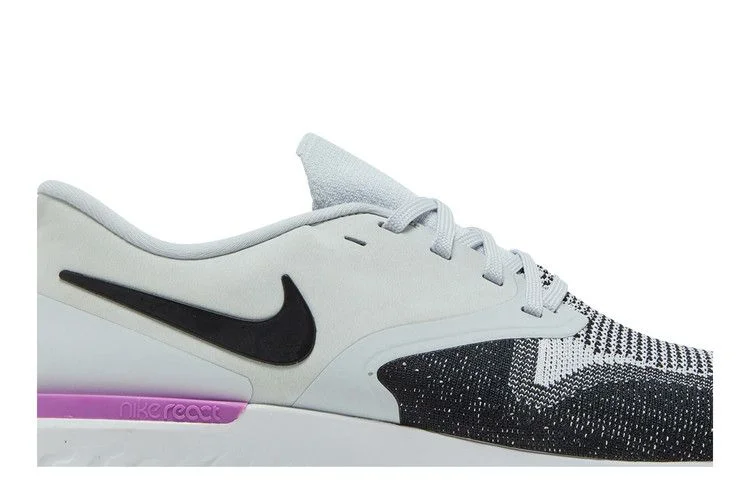 Кроссовки Nike Odyssey React Flyknit 2 'Platinum Violet Black'