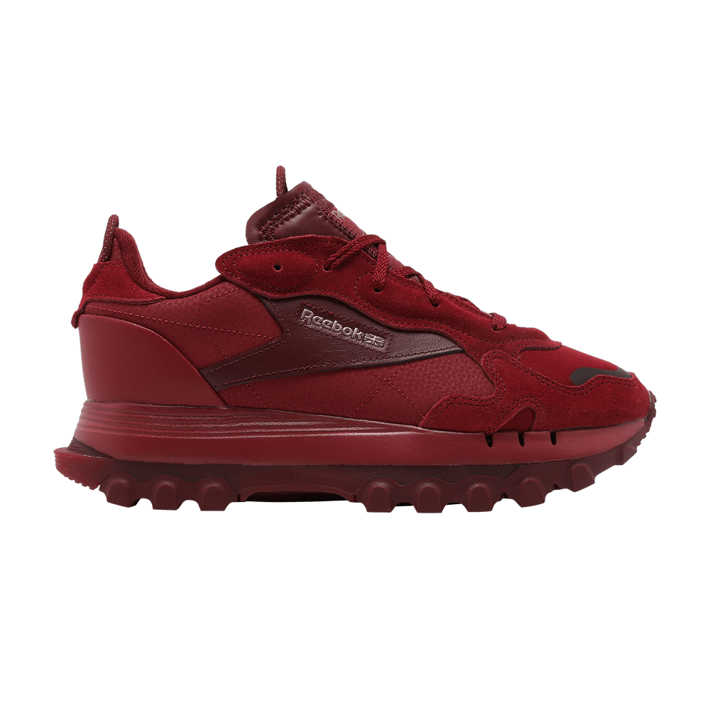 Кроссовки Reebok Cardi B x Wmns Classic Leather 'Triathlon Red'