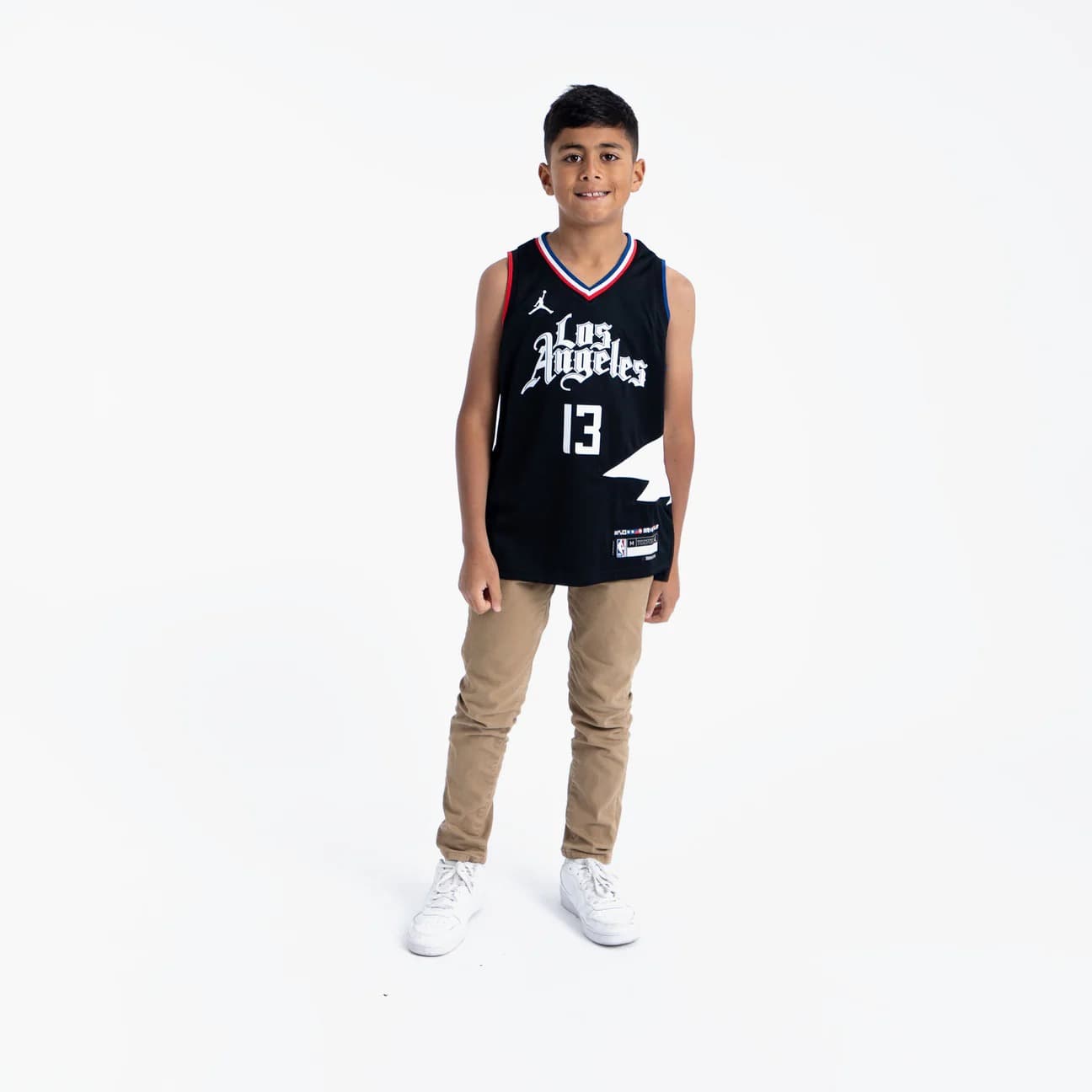 2022-23-Los-Angeles-Clippers-Paul-George-13-Youth-Swingman-Statement-Edition-Black-Jersey-3