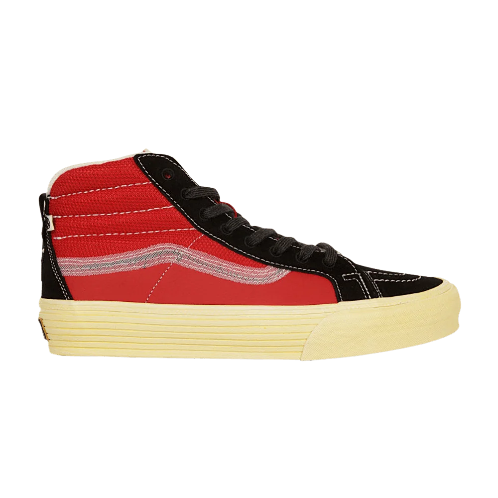 Vans Sk8-Hi Notchback Split VR3 LX 'Vintage Sport - Black Red'