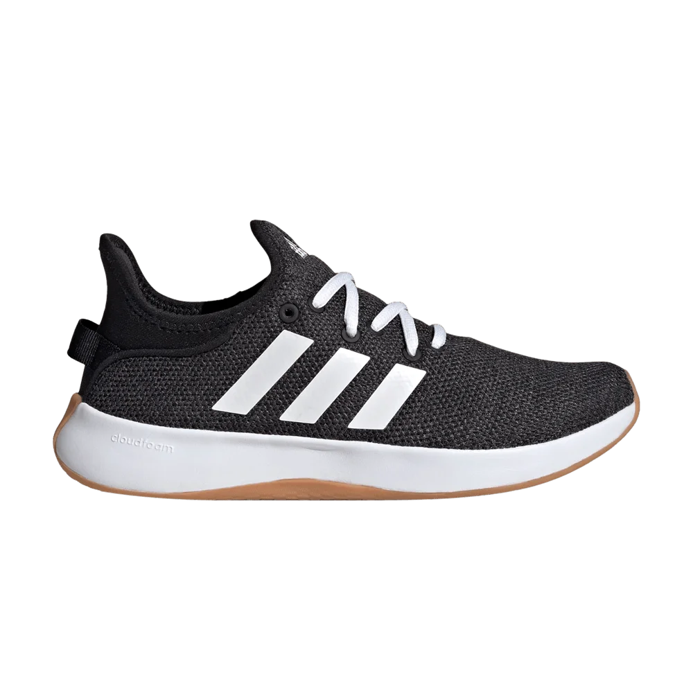 Krossovki-Adidas-Wmns-Cloudfoam-Pure-Black-White-Gum