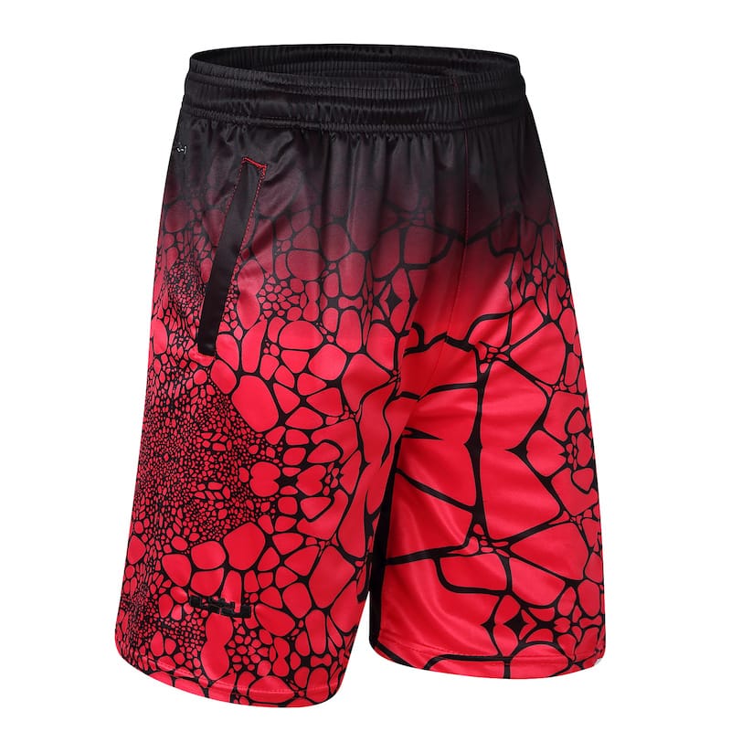Баскетбольные шорты Daiong James Red Smashed Shorts