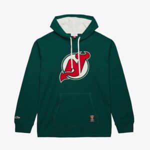 Mitchell-Ness-Green-New-Jersey-Devils-Vintage-Logo-Thermal-Lightweight-Pullover-Hoodie-300x300