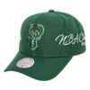 Mitchell-Ness-Champ-Wrap-Pro-Snapback-Milwaukee-Bucks-Hat-100x100
