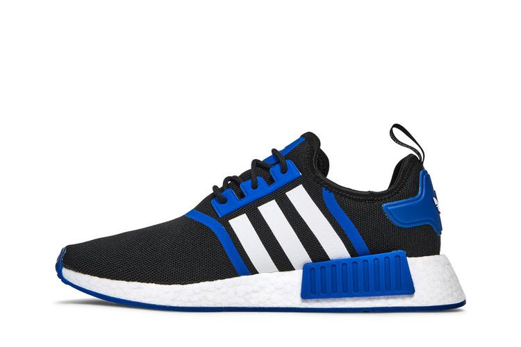 Кроссовки Adidas NMD_R1 Primeblue 'Black Royal Blue'