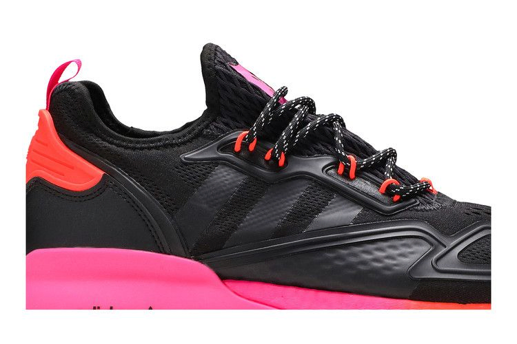 Кроссовки Adidas ZX 2K Boost 'Black Solar Red'