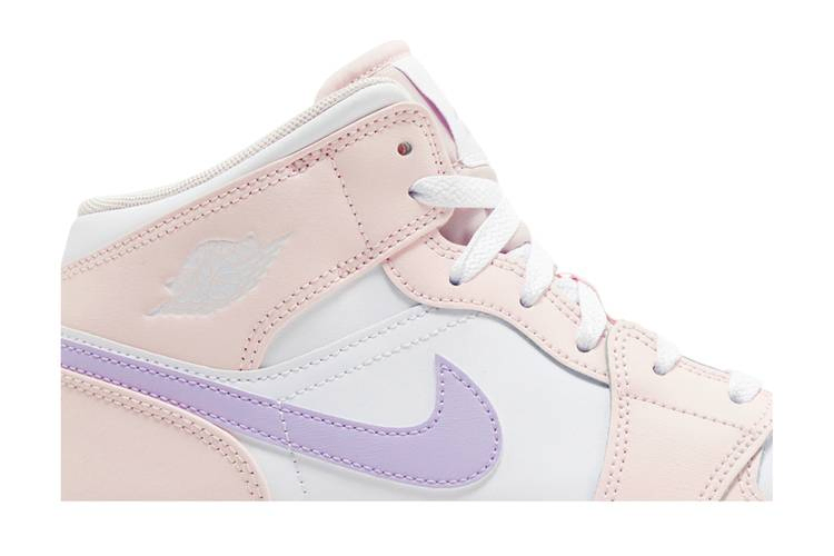 Кроссовки Air Jordan 1 Mid GS 'Pink Wash'