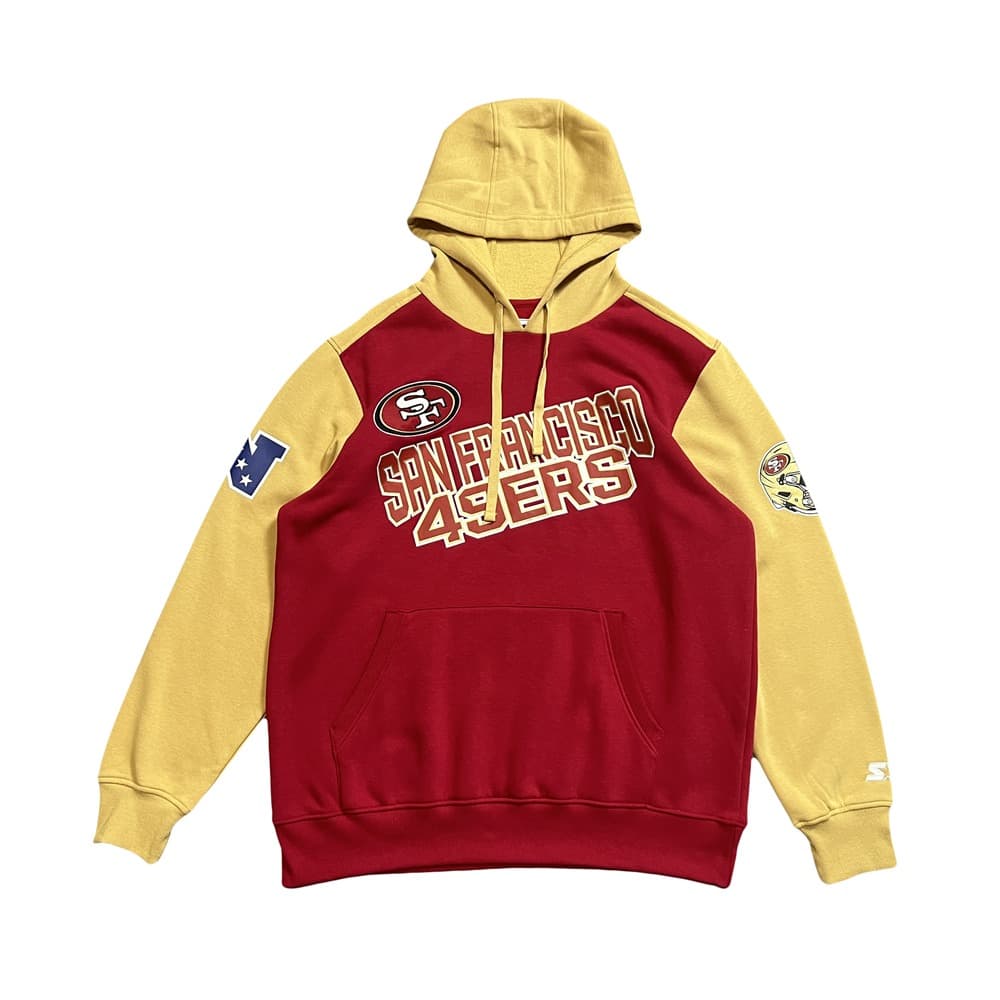 Худи Starter NFL 49ers Red Hoodie