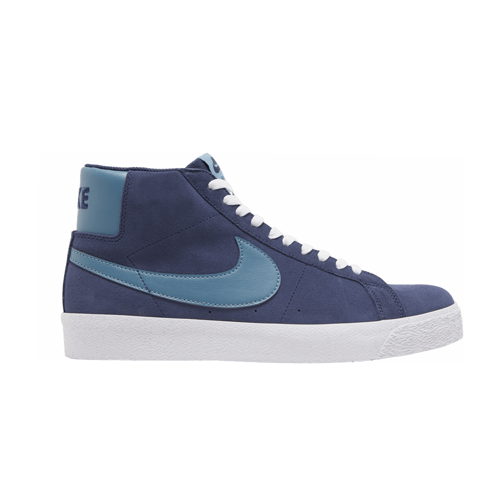 Кроссовки Nike Zoom Blazer Mid SB 'Navy Aqua'
