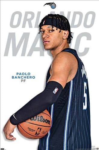 Настенный постер Paolo Banchero Orlando Magic NBA Wall Poster
