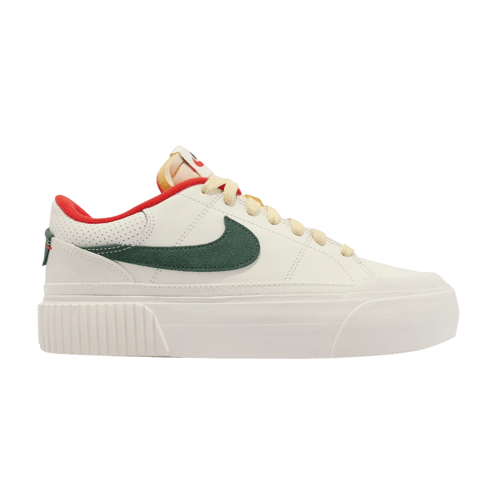 Кроссовки Nike Wmns Court Legacy Lift 'Sail Noble Green'