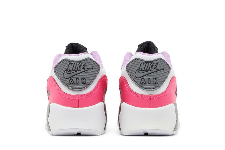 Кроссовки Nike Air Max 90 GS 'White Hyper Pink Orange'