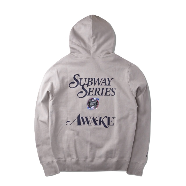 Худи Awake x New York Yankees Subway Series Hoodie Grey