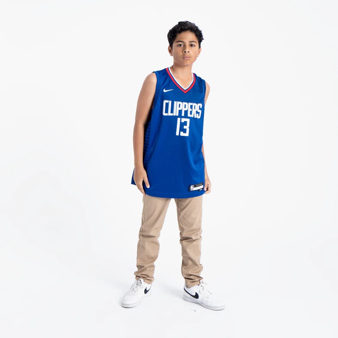 2022-23-Los-Angeles-Clippers-Paul-George-13-Youth-Swingman-Icon-Edition-Blue-Jersey-3