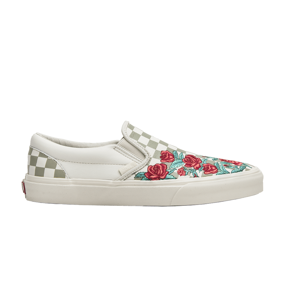 Кроссовки Vans Slip-On DX 'Rose Embroidery'