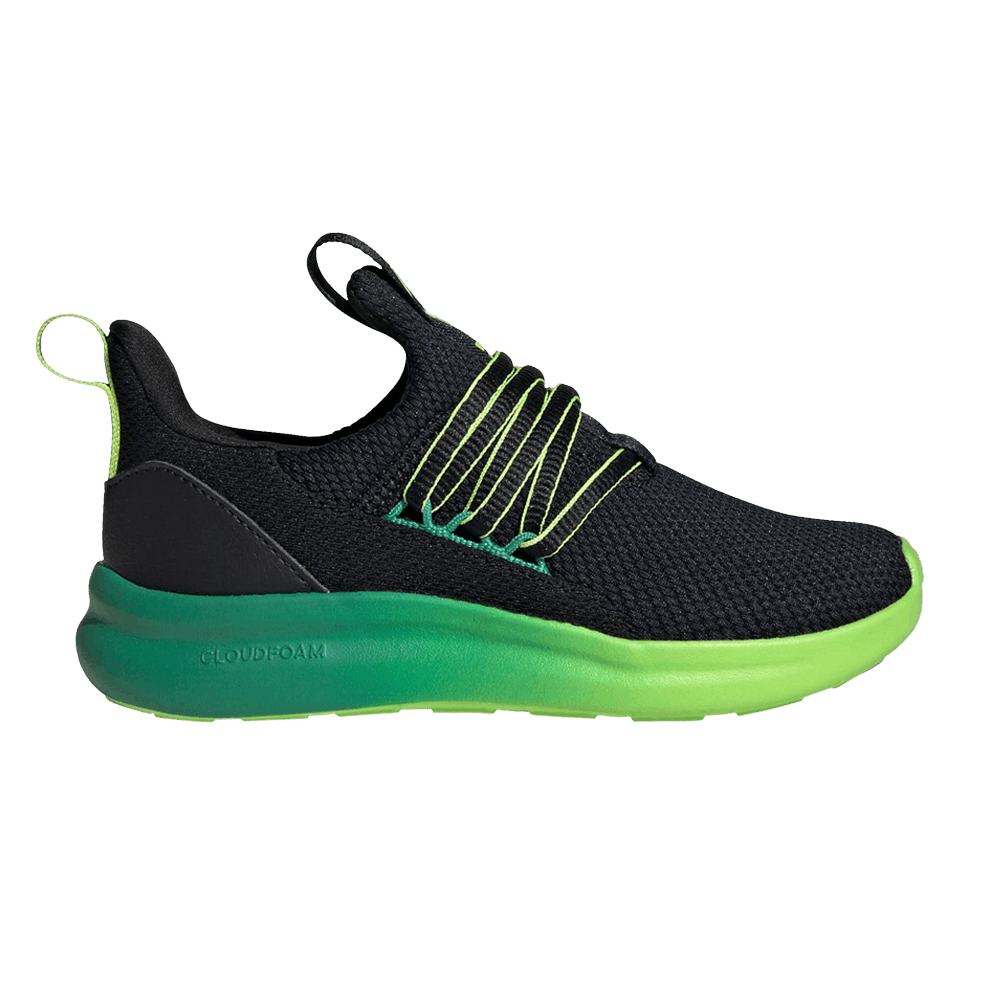 Кроссовки adidas Lite Racer Adapt 7.0 K 'Black Solar Slime'