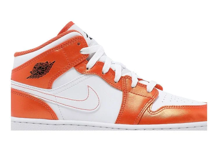 Krossovki-Air-Jordan-1-Mid-SE-GS-Electro-Orange-1