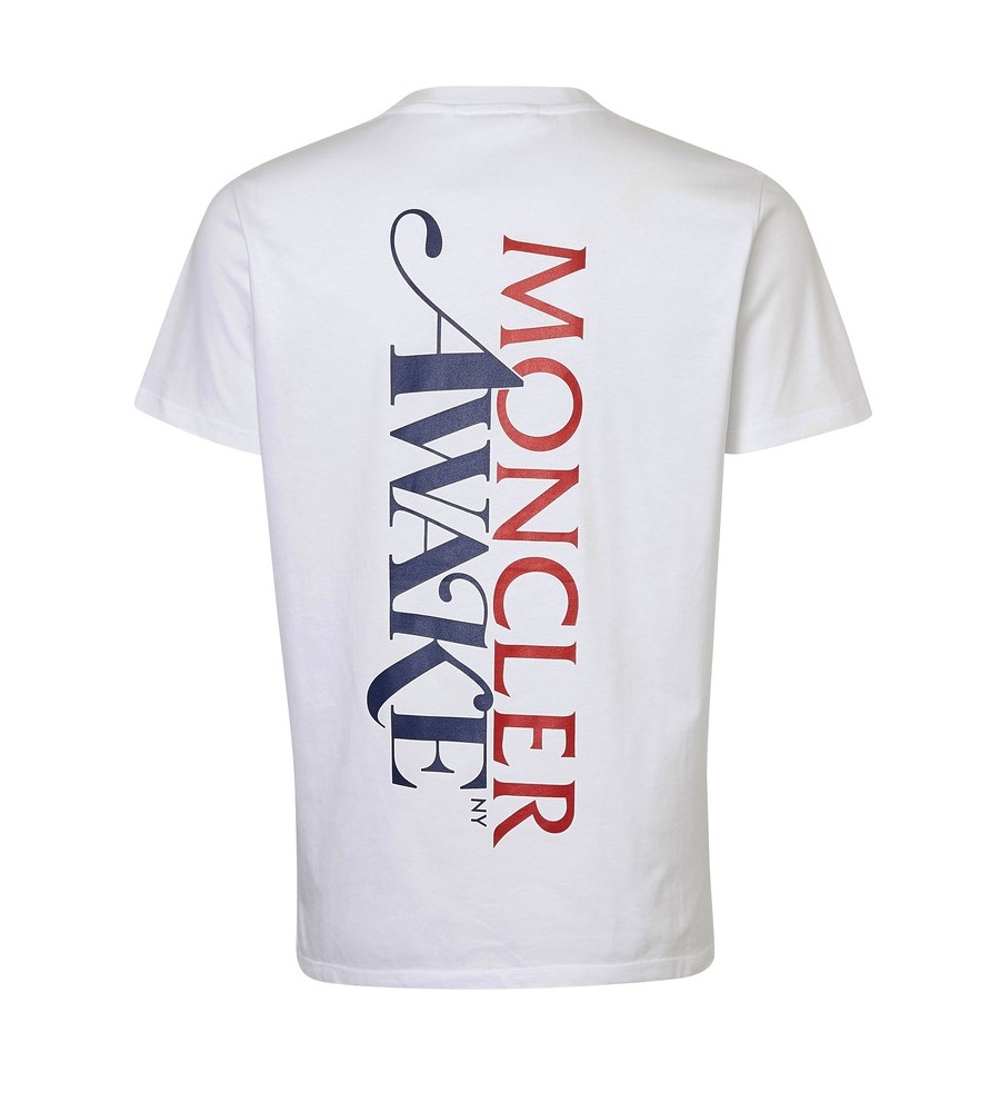 Футболка Awake x Moncler Tee White