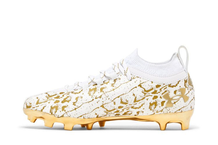 Кроссовки Under Armour Spotlight Lux Suede 2.0 'White Metallic Gold'