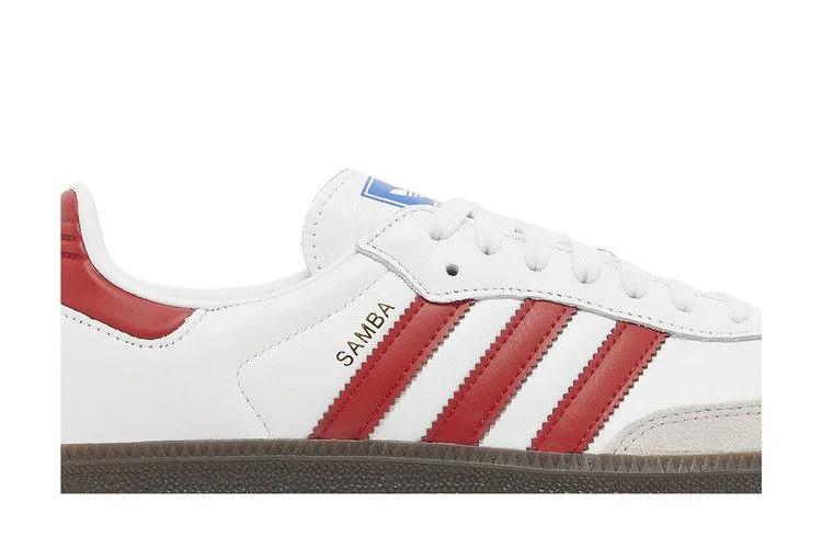 Кроссовки adidas Samba OG 'White Scarlet'