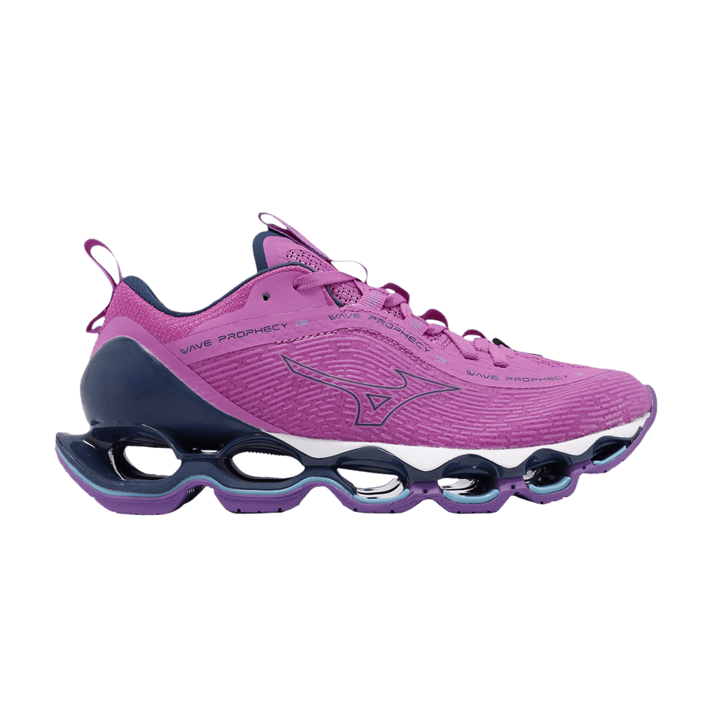 Кроссовки Mizuno Wmns Wave Prophecy 13 'Rosebud Navy Peony'