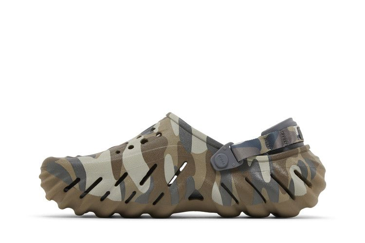 Кроссовки Crocs Echo Redux Clog 'Charcoal Camo'