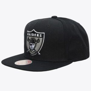 Mitchell-Ness-Black-Oakland-Raiders-Snapback-Hat-300x300