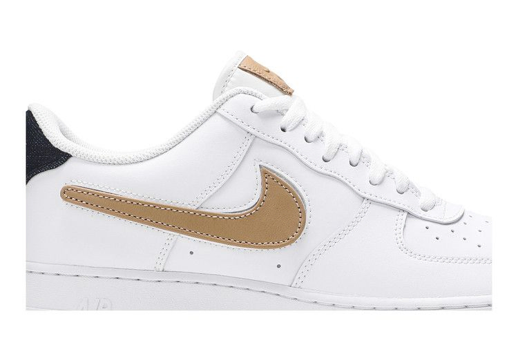 Кроссовки Nike Air Force 1 Low '07 LV8 'Removable Swoosh - White Vachetta Tan'