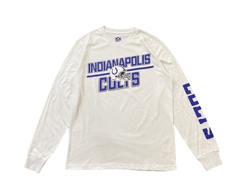 Лонгслив B20THER NFL Indianapolis Colts White Longsleeve