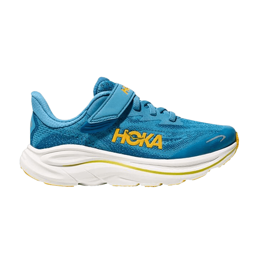 Кроссовки HOKA Clifton 10 Little Kids 'Alpine Blue Foggy Night'