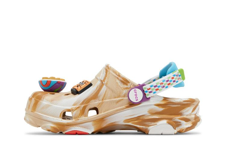 Кроссовки Crocs Cinnamon Toast Crunch x Classic All-Terrain Clog Toddler