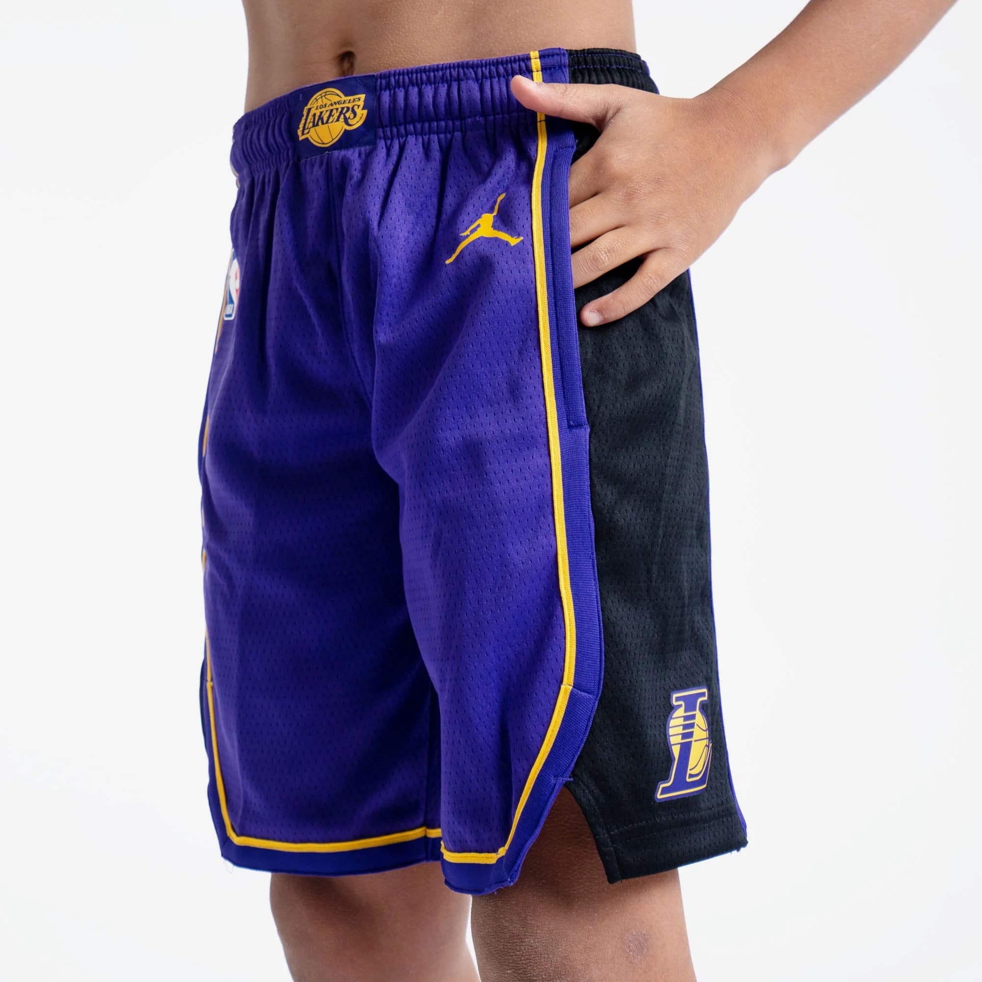 Спортивные шорты Nike Los Angeles Lakers 2024 Statement Edition Swingman Youth NBA Shorts