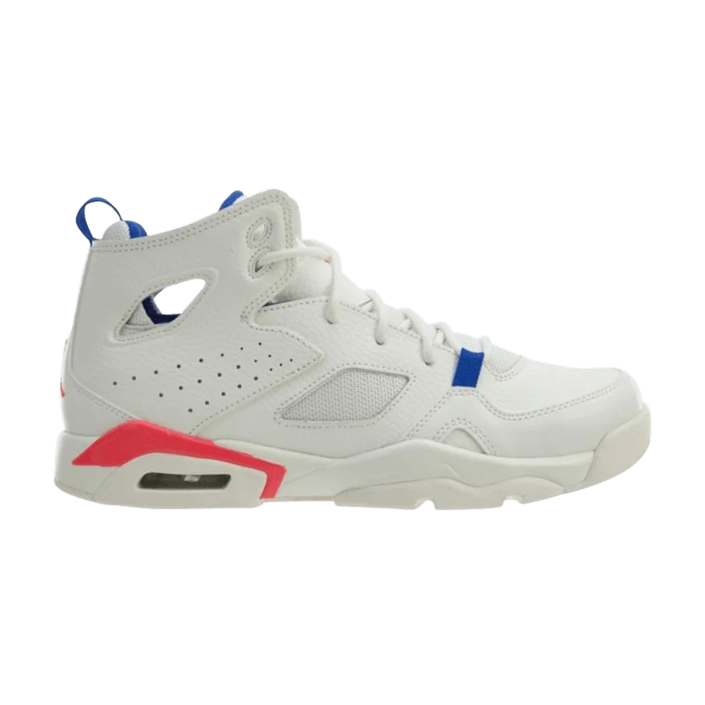 Кроссовки Air Jordan Flight Club 91 GS 'Sail Pink Blue'