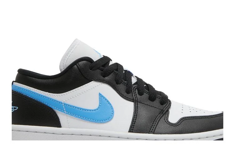 Кроссовки Wmns Air Jordan 1 Low 'Black University Blue'
