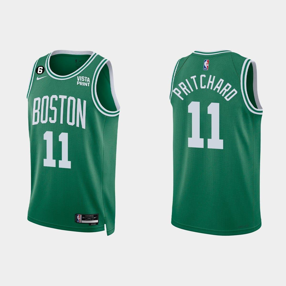 Баскетбольная джерси 2022-23 Boston Celtics #11 Payton Pritchard Icon Kelly Green Jersey