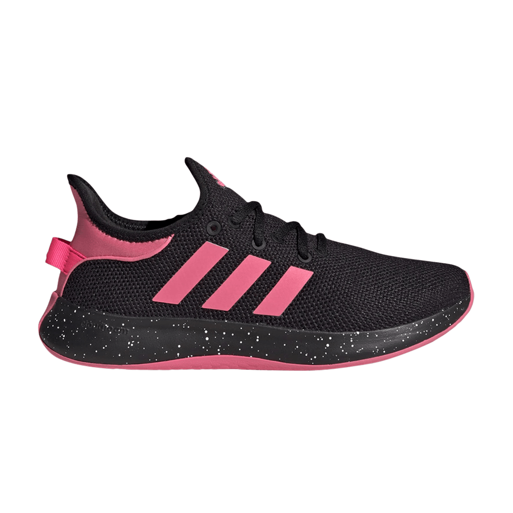 Кроссовки Adidas Wmns Cloudfoam Pure 'Black Lucid Pink'