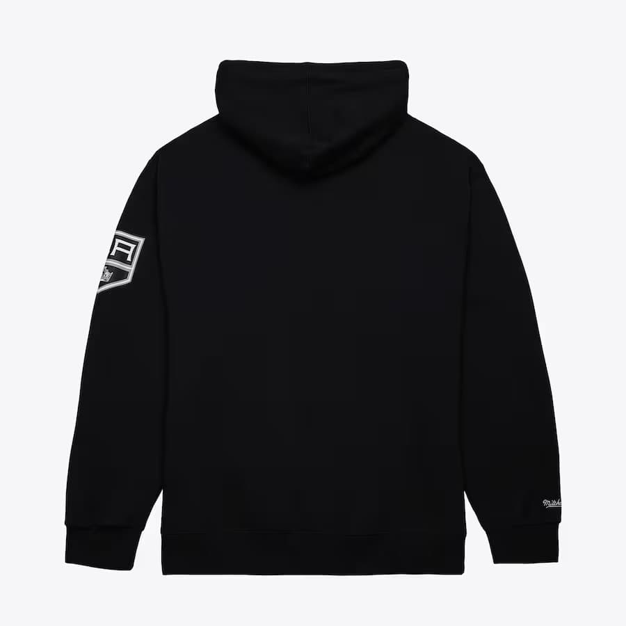 Худи Mitchell & Ness Black Los Angeles Kings Game Time Fleece Pullover Hoodie