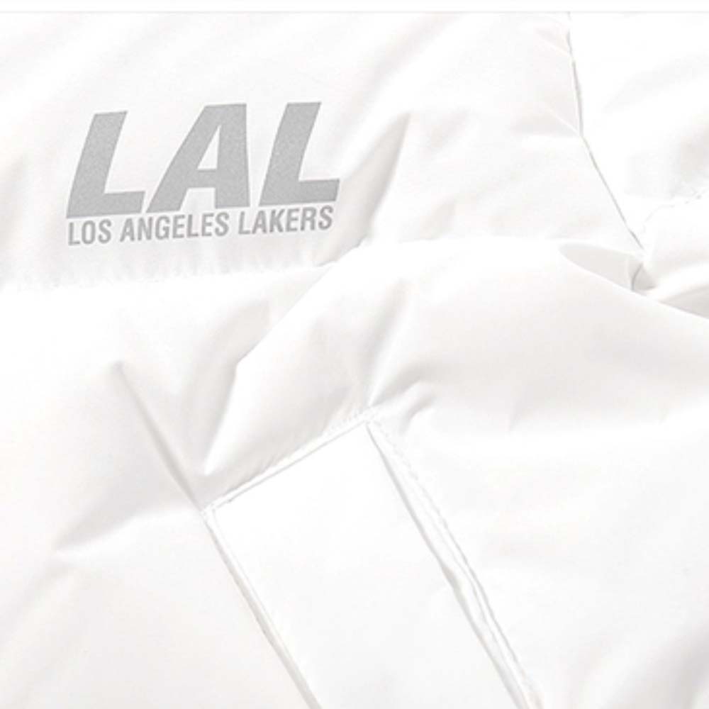 Пуховик 2020 Los Angeles Lakers White Down Jacket Unisex
