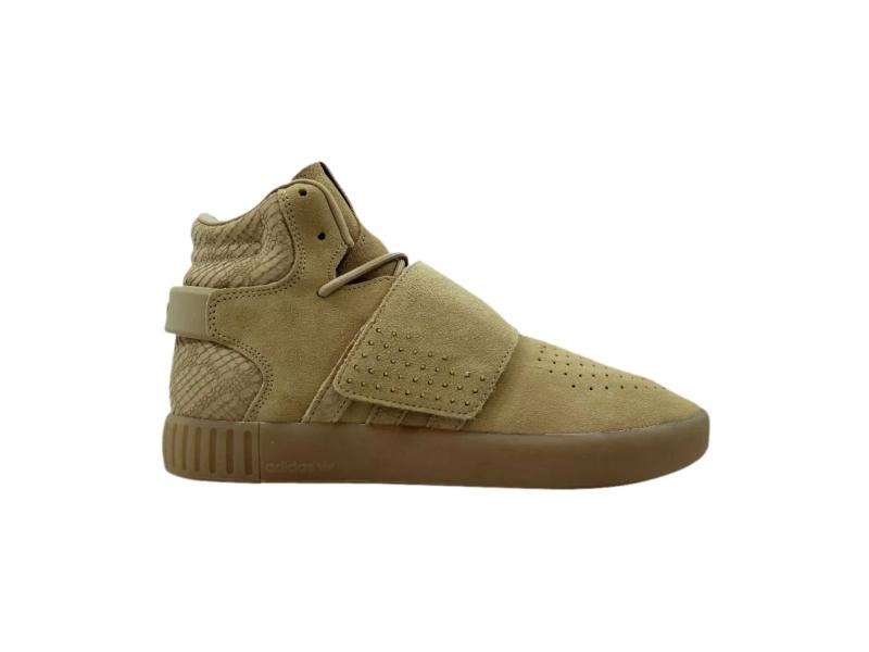 Кроссовки adidas Tubular Invader Strap Linen Khaki