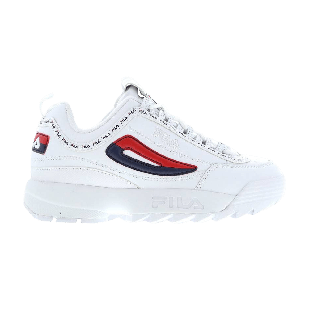 Кроссовки Fila Wmns Disruptor 2 'White Navy Red'