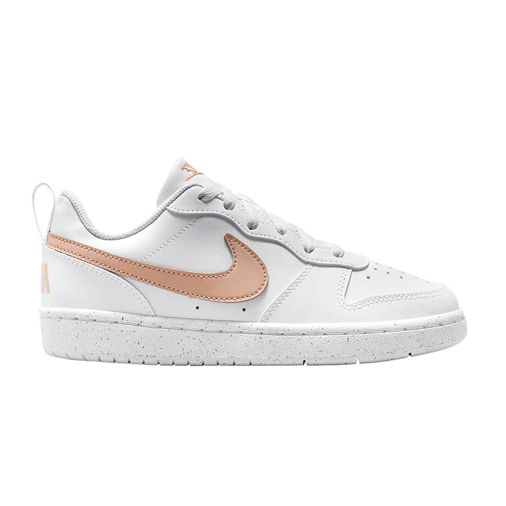 Krossovki-Nike-Court-Borough-Low-Recraft-GS-White