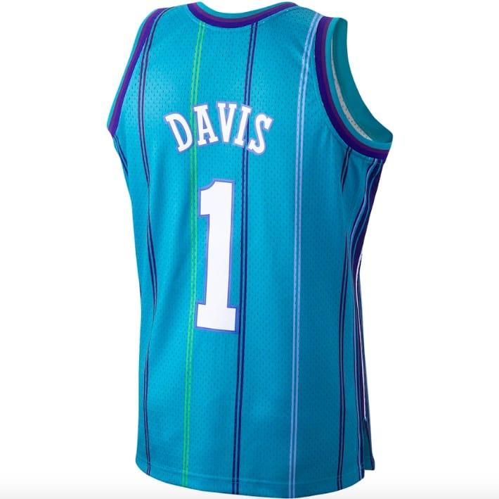 1999-00-Charlotte-Hornets-1-Baron-Davis-Mitchell-Ness-Teal-Jersey-3
