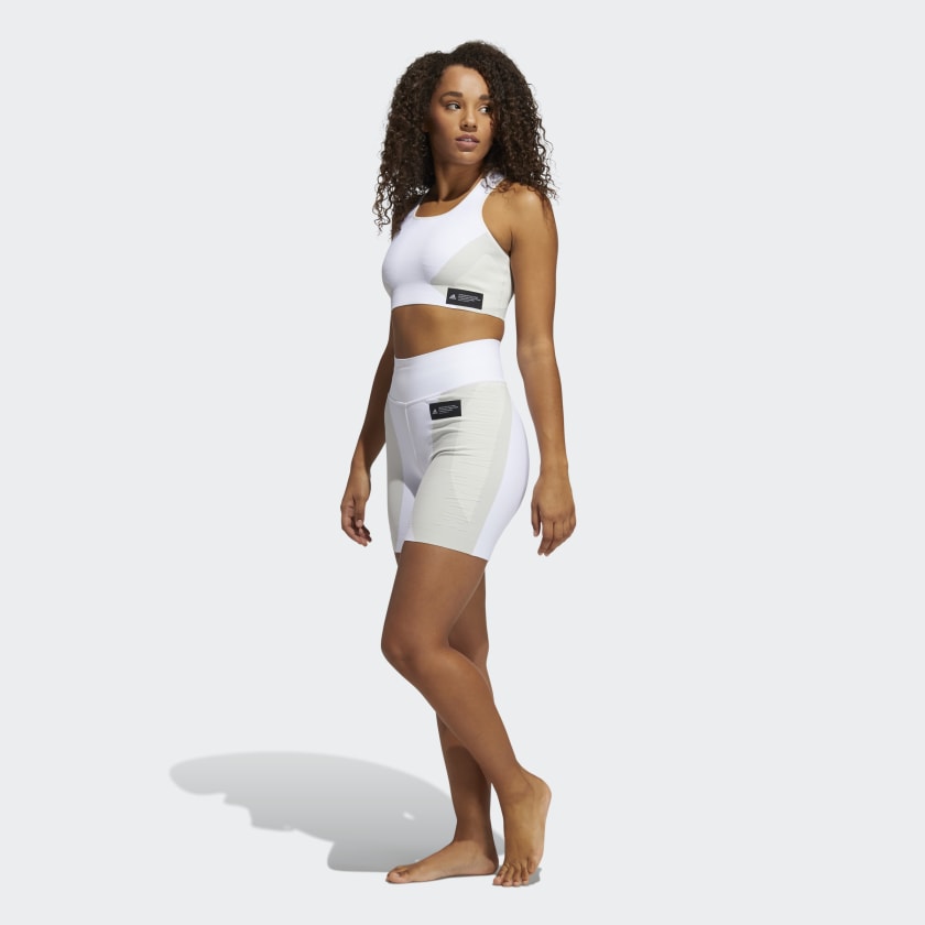 Шорты adidas Pharrell Williams 18GG Women's Biker Shorts White