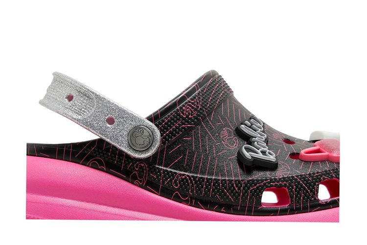 Кроссовки Crocs Barbie x Crush Clog 'Black Pink'