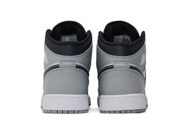 Кроссовки Air Jordan 1 Mid GS 'Light Smoke Grey'